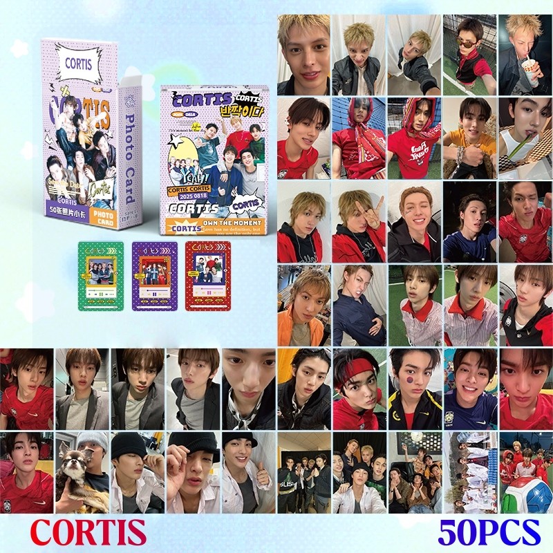 1-55 Chiếc CORTIS SHOWCASE Lomo Cards LUCKY DRAW Có Thể Huy Hiệu MÀU BÊN NGOÀI CÁC DÒNG Album Photocards MARTIN JAMES JUHOON SEONGHYEON KEONHO KPOP Thần Tượng Bưu Thiếp YM