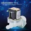 Belleshopp Van điện từ 3/4in Lắp đặt đơn giản bằng nhựa cường độ cao Hướng dẫn 1 chiều Nước AC220V sử dụng tại nhà