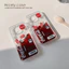 Ốp điện thoại cát lún lỏng Coca Cola nổi, tương thích với iPhone 15, 14, 13, 12, 11, Pro Max, Ốp lưng chống sốc Acrylic, Ốp lưng PC