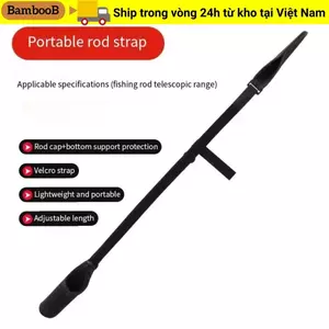 Dây đeo giá đỡ cần câu BAMBOOB, Dây đeo dây buộc Dây đeo cá chép Cần câu Bảo vệ đai, Chống bắn nước Chống mài mòn Thoáng khí Giá đỡ cực Dây đai bảo vệ