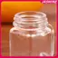 JASMINE 1Pc 40ml Mini Mứt Mật Ong Lọ Di Động Chống Rò Rỉ Cà Phê Sữa Nước ép Chai Có Nắp Tiệc Tại Nhà Thanh Vodka Spirits Thủy Tinh JASMINE