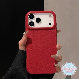 Ốp Lưng Cho IPhone 15 17 13 16 11 12 14 Pro Max Air 16 Plus Thời trang sang trọng Da cảm nhận kết cấu da đứng bìa mềm