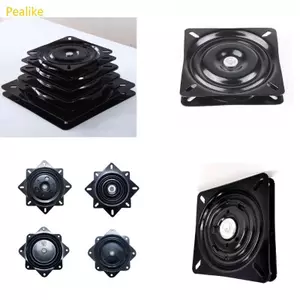 Pealike Vuông Xoay Tấm Thay Thế Bàn Xoay Vòng Bi Xoay Tấm Cho Ghế Bàn Ghế Ghế Tròn Dễ Dàng Lắp Đặt