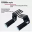 Ziyulinyuk 2 Chiếc Trước Footrestfortable Đường Phố Cruise Bàn Đạp Có Thể Gập Lại Kim Loại Xe Máy Chân Chốt Xe Đạp Điện Phụ Kiện DIY VN