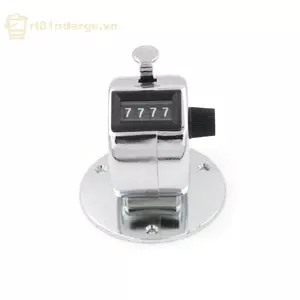 GE 4 Chữ Số Tay Tally Cơ Palm Cli Counter Đế Tròn VN