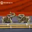 GE Đồng Voi Thu Nhỏ Bức Tượng Đồng Cổ Tượng Động Vật Trang Trí Lưu Niệm Độc Đáo Cho Tủ VN