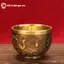 GE Good Lu Phượng Hoàng Xi Lanh Trang Trí Tay Truyền Thống Khắc Đồng Cốc Uống Đồng Nguyên Chất Đồng Thau Phong Thủy Bát Luy Trang Trí VN