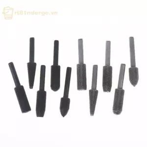 GE 5 Bộ Burr Cao Cấp - Cắt Tốc Độ Cao, Khắc Gỗ, Mũi Khoan Rasp Xoay Cho Chế Biến Gỗ, Mộc, Khắc VN