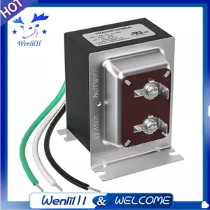 Máy biến áp chuông cửa 24V 40VA cho chuông cửa Video vòng, Bộ nguồn biến áp chuông cửa có dây cứng