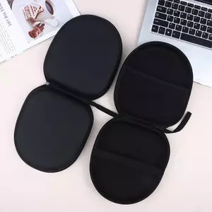 Hộp đựng tai nghe dung lượng cao Tai nghe Hộp lưu trữ chống sốc Vỏ cứng Túi bảo vệ dây kéo tai nghe EVA Universal Nice