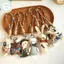 PUSKY Hoạt Hình Động Vật Móc Khóa Handmade Móc Khóa Mặt Dây Chuyền Túi Dễ Thương Phụ Kiện Quà Tặng Thời Trang VN