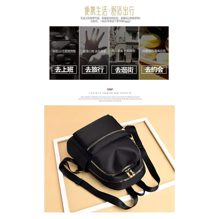 Women's Minimalist Backpack – for School – 7