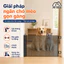 【Pet House】Cổng Rào Thú Cưng Tự Động Kéo Dãn Lưới Ngăn Chó Mèo Trong Nhà Lắp Đặt Không Khoan