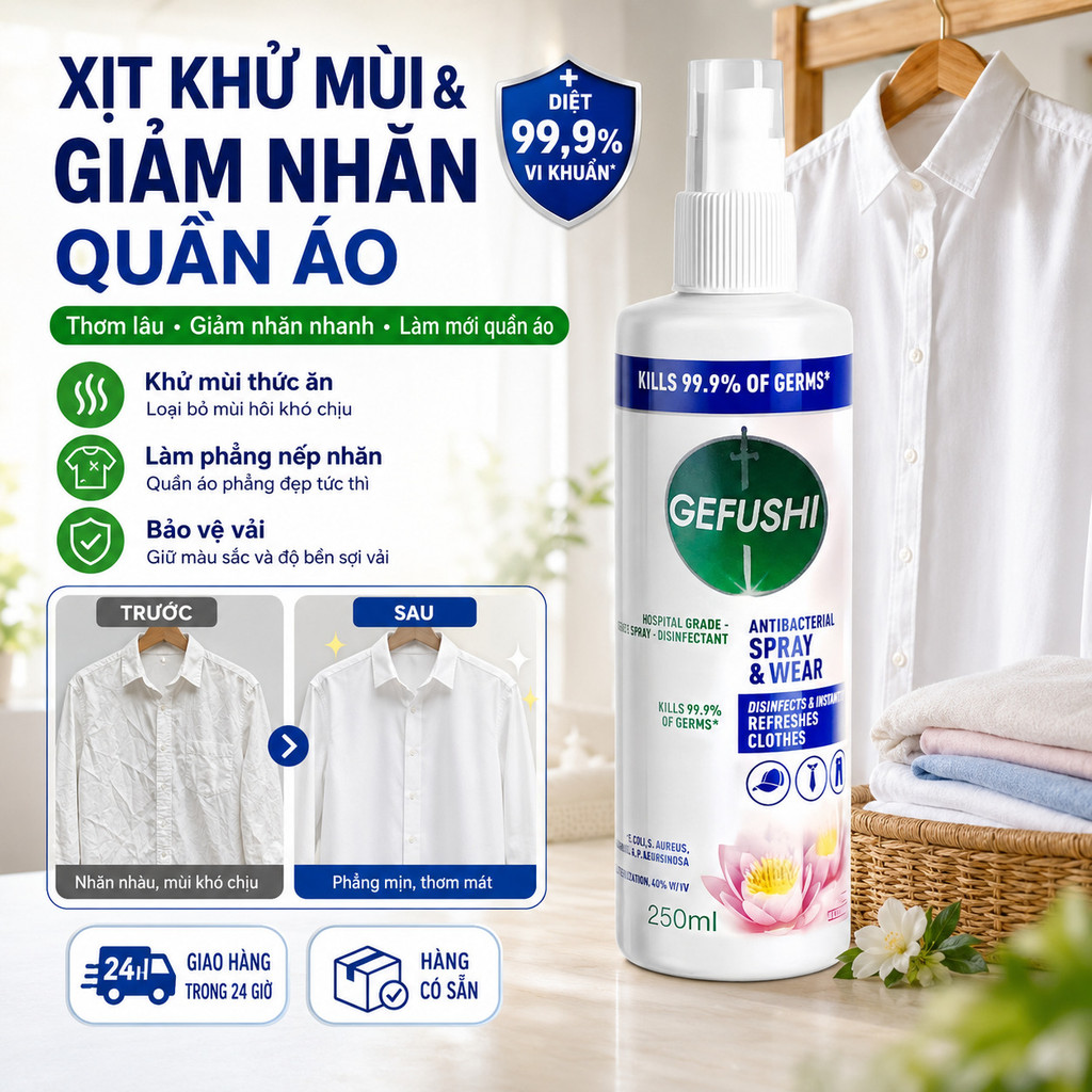 ❤️🚀 Giá sốc Xịt chống nhăn và khử mùi quần áo gia dụng/xịt khử mùi quần áo/khử mùi quần áo/Xịt bảo vệ vải lâu dài / Xịt chống nhăn tiện dụng / Xịt khử mùi thức ăn/Nhanh chóng loại bỏ mùi thức ăn/xịt thơm quần áo