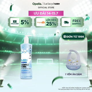 Sữa Tắm Gội Trẻ Em Lactacyd Baby Gentle Care Bảo Vệ Dịu Nhẹ Cho Làn Da Nhạy Cảm 500ml