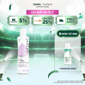 Dung Dịch Vệ Sinh Phụ nữ Lactacyd Soft & Silky Dưỡng Ẩm 250ml