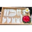 Khay gỗ đựng đồ spa, trang trí (1 chiếc)