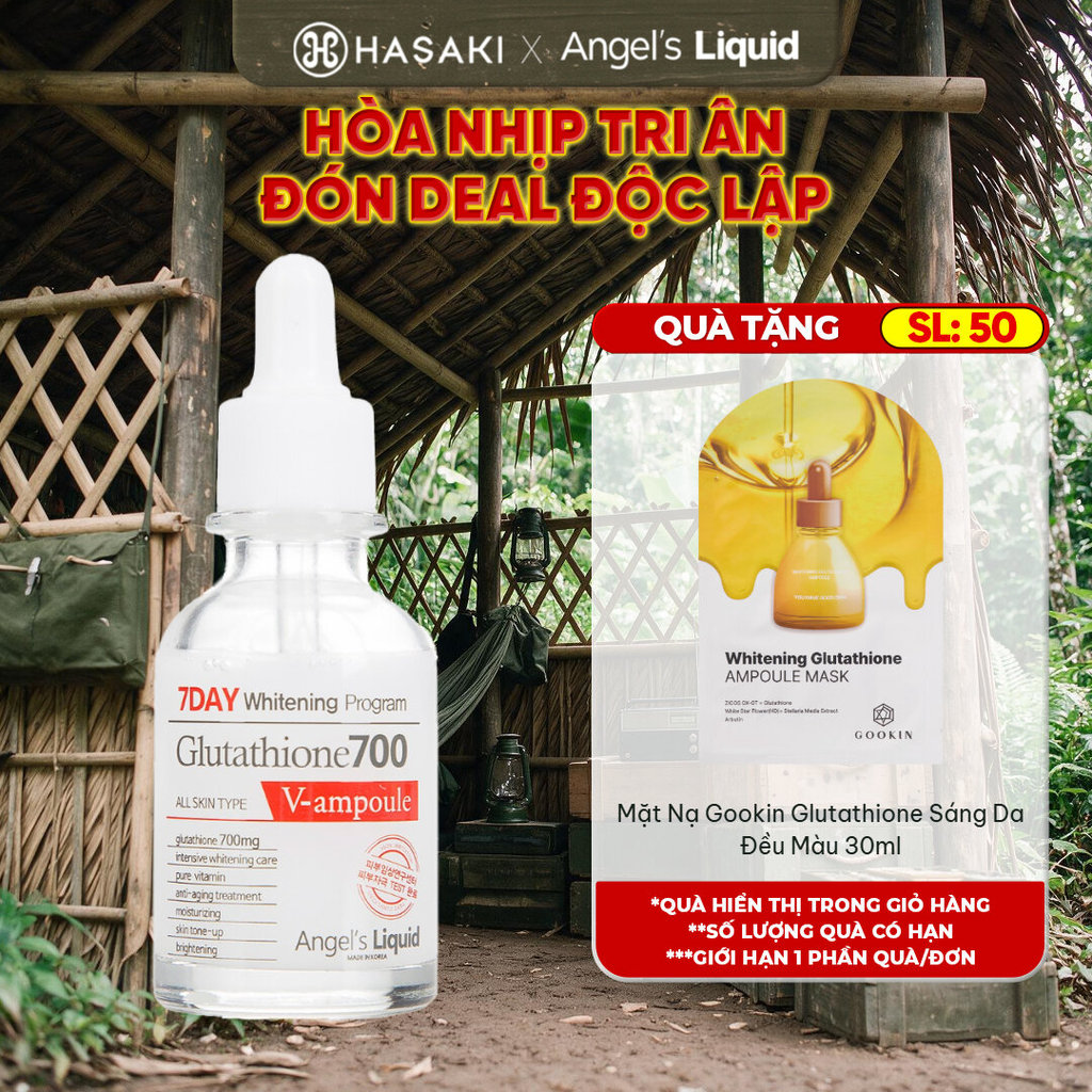 Serum Dưỡng Sáng Da Angel's Liquid Serum Glutathione 7 Day 30ml
