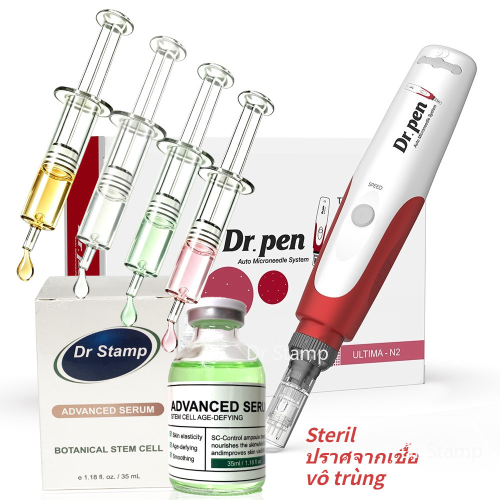 Dr Stamp Pen N2 Serum Wireless Home Beauty Skin Care Tool để tăng cường hấp thụ serum | BigBuy360 - bigbuy360.vn