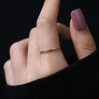 Women's Gold-Plated Ring by aimeiniaimein850