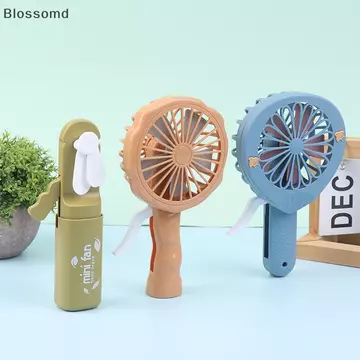 Quạt cầm tay Blossoms Quạt áp lực cầm tay Quạt cầm tay Mini Quạt cầm tay không có pin Hộ gia đình Quạt dễ thương Làm mát Quạt giữ mới