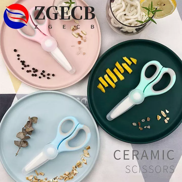 ZGECB Kéo Thức Ăn Cho Bé Đồ Dùng Cho Bé Di Động Bộ Đồ Ăn Cho Bé Cắt Hộp Bảo Quản Trẻ Sơ Sinh Hỗ Trợ Cho Ăn