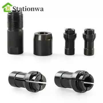 Stationwa Bộ chuyển đổi sửa đổi máy mài góc STATIONWA, sang máy mài thẳng Bộ chuyển đổi sửa đổi máy mài góc 3 / 6mm, Máy cắt mài ren M10 bằng thép Carbon cao màu đen Máy mài góc loại 100