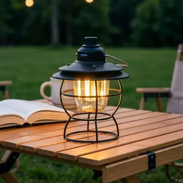 Đèn Cắm Trại Ngoài Trời Đèn LED Cắm Trại Đèn Khí Quyển Lều Ngựa Cắm Trại Chiếu Sáng Tuổi Thọ Pin Dài Đèn Di Động Cắm Trại Manufactur