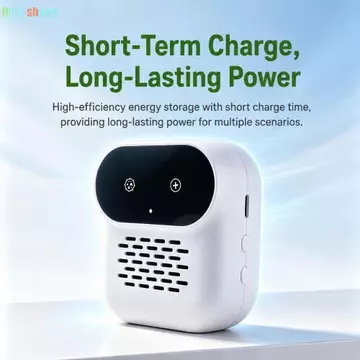 LIMIT SHOWS Máy khử mùi tủ lạnh, Máy lọc tủ lạnh 3 chế độ lâu trôi, Máy làm mát không khí Màn hình LED có thể tái sử dụng Máy khử trùng gắn trên ô tô di động Văn phòng