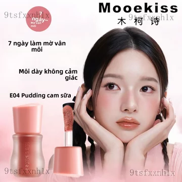 Son môiMooekiss/Mộc Khắc Thi7Son dưỡng môi làm đầy rãnh môi, dưỡng ẩm, son thạch môi căng mọng, son kem lì trong suốt, p