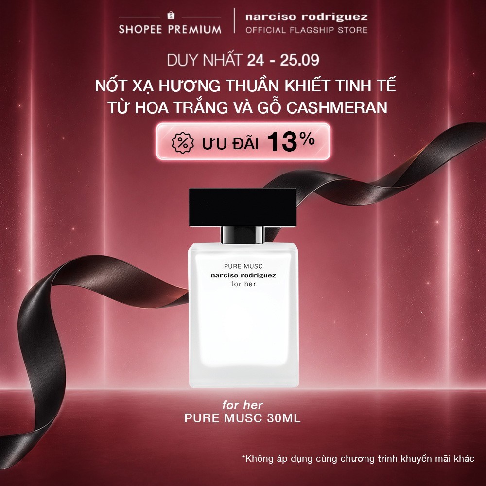 Nước Hoa nữ Narciso Rodriguez Pure Musc For Her Eau De Parfum 30ml