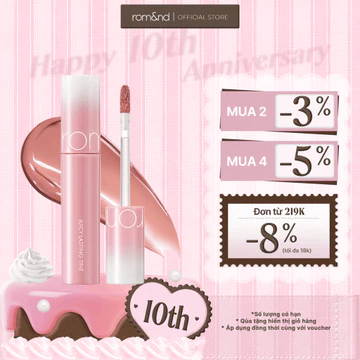 [37-39] Son Tint lì Hàn Quốc Romand Juicy Lasting Tint 5.5g