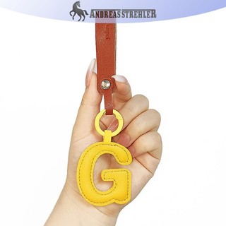 Onetimingfine A Đến Z Da Chữ Cái Ban Đầu Móc Khóa Cho Nữ Màu Kẹo Đơn Giản Túi Thời Trang Điện Thoại Mặt Dây Chuyền Xe Chìa Khóa Trang Sức Quà Tặng VN