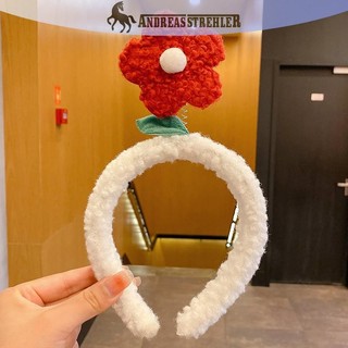 Onetimingfine Sáng Tạo Cừu Sang Trọng Hoa Băng Đô Quấn Tóc Cho Bé Gái Người Phụ Nữ Dễ Thương Hàn Quốc Mũ Vòng Phụ Kiện Tóc Đồ Trang Trí VN