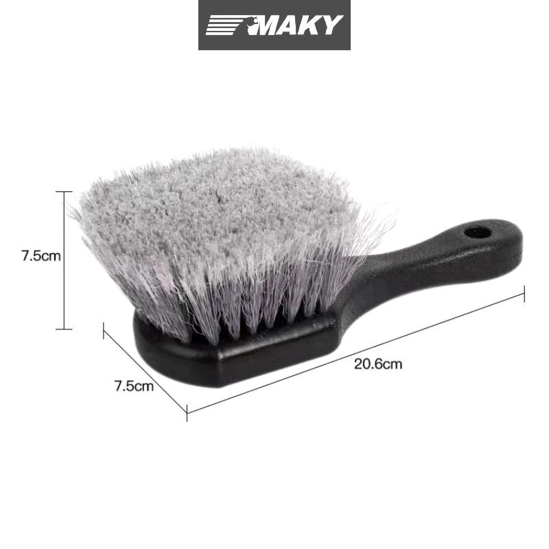 Newwellknownepic Lốp Xe Ô Tô Vành Bánh Xe Bàn Chải Chi Tiết Bàn Chải Rửa Khăn Đa Năng Bánh Xe Lốp Dụng Cụ Làm Sạch Phụ Kiện Ô Tô VN