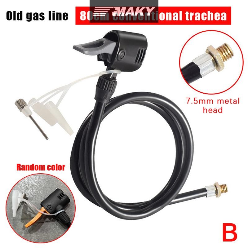 Newwellknownepic Đầu Nối Ống Bơm Hơi Xe Đạp, Ống Nối Dài Máy Bơm Không Khí, Phụ Kiện Vòi Phun Lốp