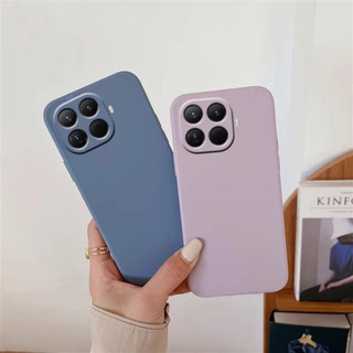 Ốp Điện Thoại Silicon Lỏng Vuông Cho Xiaomi 17 Pro Max 15T Pro C85 C71 F7 Màu Trơn Mềm Chống Sốc Ốp Lưng Silicon
