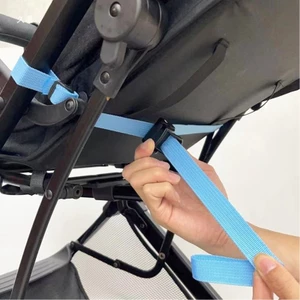 Treeling Xe đẩy Nylon hạng nặng Dây đai an toàn Hệ thống điều chỉnh an toàn Khả năng tương thích rộng rãi cho xe đẩy em bé