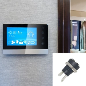 OXXGGKAO Nguồn điện hiện tại 5 5x2 1mm 2 5mm Vỏ hợp kim Liên hệ với nhiều thiết bị