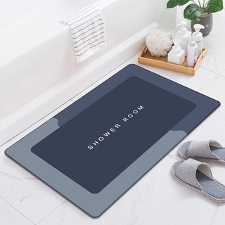 Thảm silicon lau chùi chân hình chữ nhật siêu thấm hút, chống trơn trượt