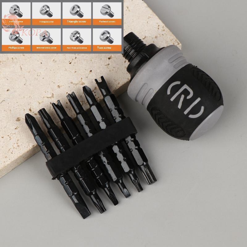 KOPA 1 Bộ Tua Vít Ratchet Củ Cải Hình Ngắn Độ Cứng Cao Tiết Kiệm Nhân Công Đa Năng Đa Năng Đa Năng VN