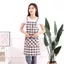 Tạp dề nấu ăn CORALTIDE, Tạp dề nhà bếp bằng Cotton thoáng khí, Đồng phục cà phê không tay có thể lau được chống vết bẩn đa năng Nhà bếp gia đình