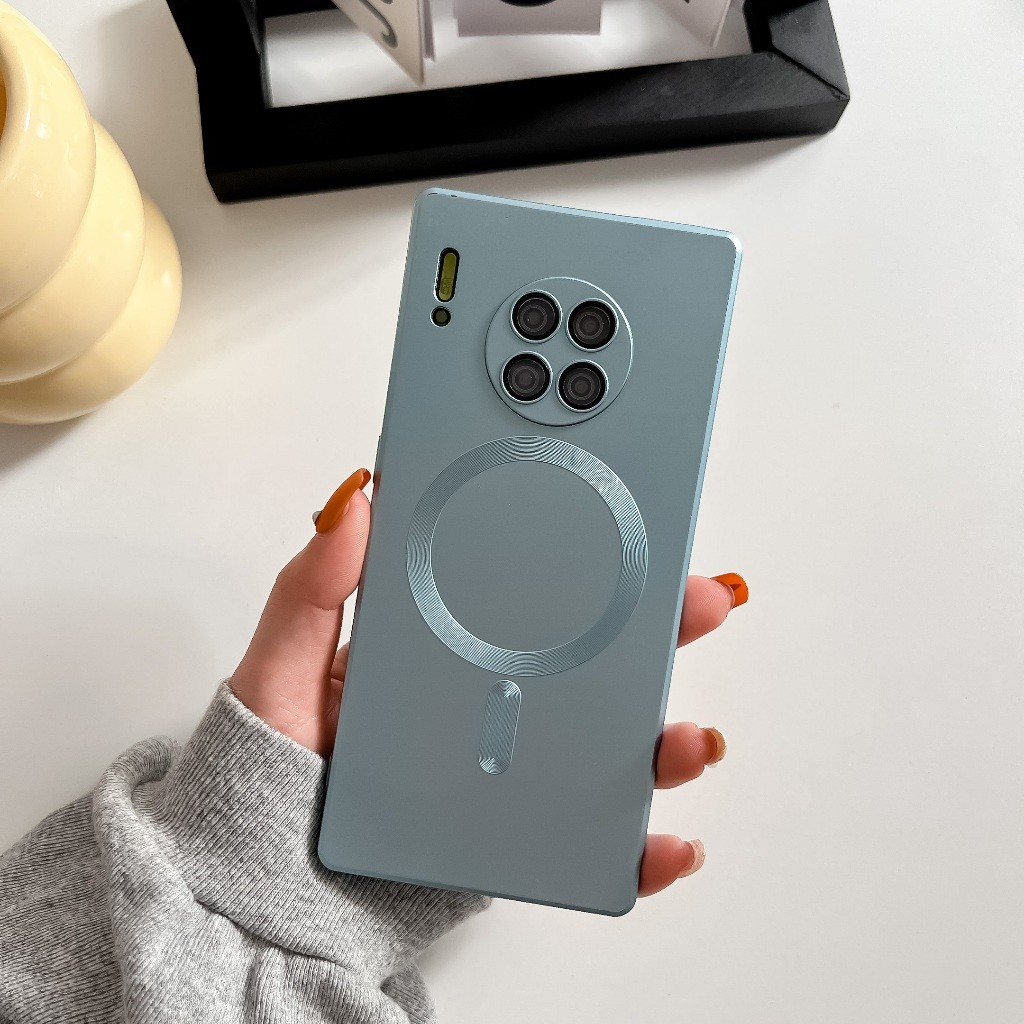 Ốp Lưng Mềm Cho Huawei Mate 50 40 30 20 P60 P50 P40 P30 Pura 70 Pro Ốp Điện Thoại Chống Sốc Từ Tính