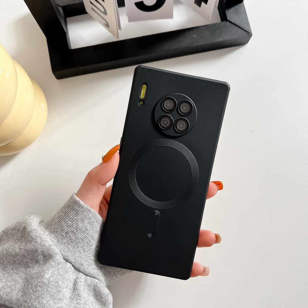 Ốp Lưng Mềm Cho Huawei Mate 50 40 30 20 P60 P50 P40 P30 Pura 70 Pro Ốp Điện Thoại Chống Sốc Từ Tính