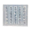 SA Apples Designs Silicone Nail Mold Set Công cụ tái sử dụng cho Gel Ba Lan Nghệ thuật và Phụ kiện thủ công