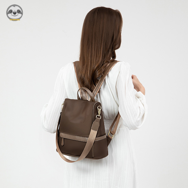 Phong cách Nhật Bản Muji Style / Túi đi học bằng vải Oxford cao cấp / Ba lô thời trang chống trộm dung tích lớn / Ba lô đeo vai bằng vải Oxford đi lại / Ba lô thời trang đơn giản phù hợp
