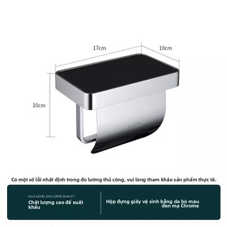 【 KOHLER 】Giá đỡ khăn giấy, giá đỡ giấy cuộn đa chức năng, giá đỡ giấy vệ sinh chống nước không cần khoan, giá đỡ khăn g