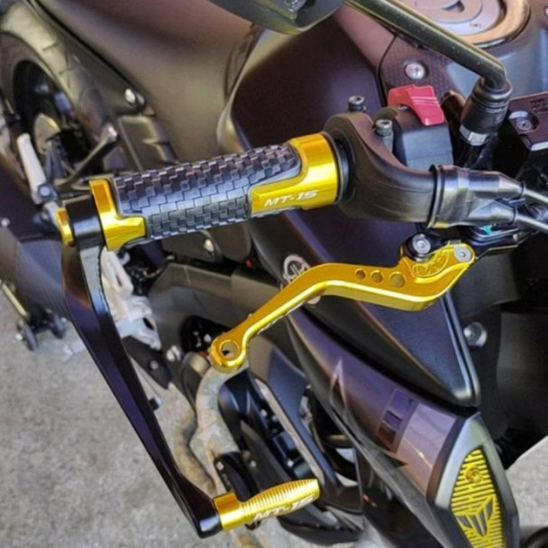 Dành Cho Xe Yamaha MT-15 V2 V3 2022-2023 Hợp Kim Nhôm CNC 6 Tầng Có Thể Điều Chỉnh Phanh Ly Hợp Đòn Bẩy Có Tay Cầm Đòn Bẩy Bảo Vệ Bộ Phụ Kiện
