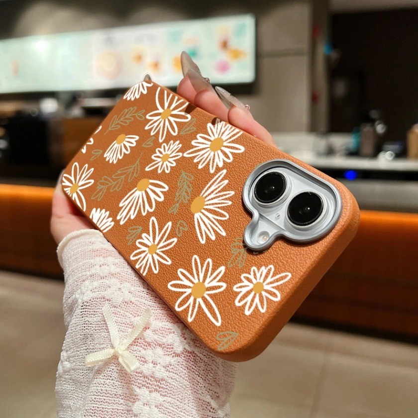 Ốp Điện Thoại In Hoa Trắng Hoạt Hình Cho Honor X6C X8C X9C X5B Plus 400 200 Pro 70 90 400 200 Lite 90 200 Smart Magic 4 5 6 7 Lite Da Họa Tiết