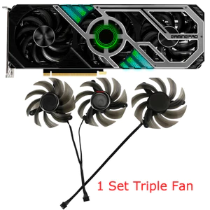 Quạt Card Đồ Họa i-GPU, 82MM FD8015U12D, Dành Cho Palit GeForce RTX 3080 3060 3070 Ti 3080Ti Gamingpro OC, Thay Thế TH8015S2H-PCC02- *